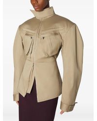 Mugler - Chaqueta Cargo De Manga Farol - Lyst