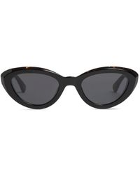 PETER AND MAY - Her Name Tortoise Cat-Eye Frame Sunglasses - Lyst