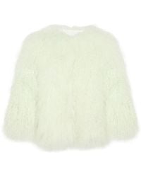 Yves Salomon - Chaqueta Con Cremallera - Lyst