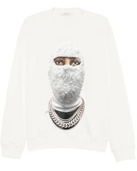 ih nom uh nit - Mask Future Graphic-Print Sweatshirt - Lyst