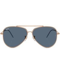Ray-Ban - Aviator Reverse Pilot-Frame Sunglasses - Lyst