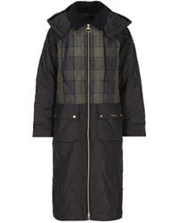 Barbour - Osbourne Quilted Tartan-Panelled Jacket - Lyst