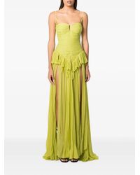NORINA ST - Alice Ruched Asymmetric Maxi Dress - Lyst
