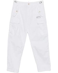 DSquared² - Logo-Patch Flap-Pocket Trousers - Lyst