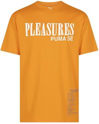 PUMA - X Pleasures Typo T-Shirt En Coton - Lyst