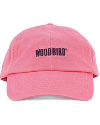 Woodbird - Core Logo-Embroidered Cap - Lyst