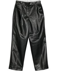 Calvin Klein - Pantaloni dritti con pieghe - Lyst