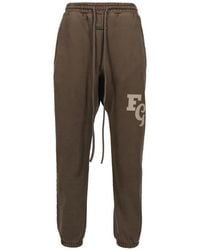 Fear Of God - Logo-Print Drawstring Track Pants - Lyst