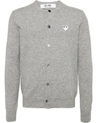 COMME DES GARÇONS PLAY - Wool Cardigan - Lyst
