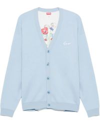 KENZO - Cardigan mit Stickerei - Lyst