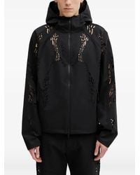 HELIOT EMIL - Roan Laser-Cut Hooded Jacket - Lyst