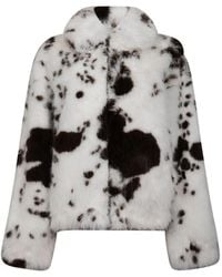 MC2 Saint Barth - Cow-Print Jacket - Lyst