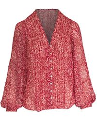 Veronica Beard - Blouse Ashlynn À Fleurs - Lyst