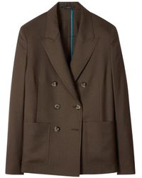 Paul Smith - Blazer Met Dubbele Rij Knopen En Zak - Lyst