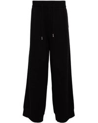 ZZERO BY SONGZIO - Panther Gebreide Broek Met Wijde Pijpen - Lyst