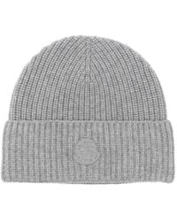 Moncler - Berretto Con Applicazione - Lyst
