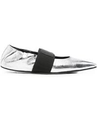 Givenchy - Crush Ballerinas Mit Logo-Patch - Lyst