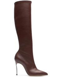 Casadei - 100Mm Blade Boots - Lyst
