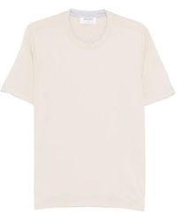 Gran Sasso - Trim-Detail T-Shirt - Lyst