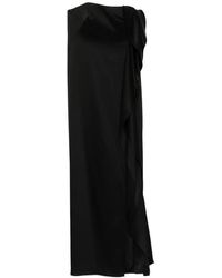 Amsale - Cascade Maxi-Jurk - Lyst
