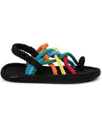 Bohonomad - Interwoven Rope Sandals - Lyst