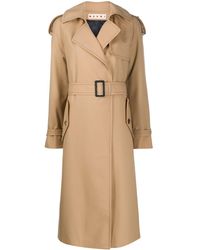 Marni Trenchcoat Met Ceintuur - Bruin