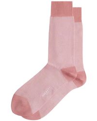 Hackett - Jacquard-Knit Birdseye-Pattern Socks - Lyst