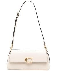 COACH - Borsa A Tracolla Jet Con Placca Logo - Lyst