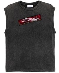 Off-White c/o Virgil Abloh - T-Shirt Bookish À Écusson À Logo - Lyst