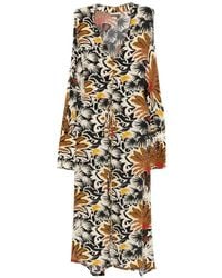 Anjuna - Cassandra Floral-Print Beach Maxi Dress - Lyst