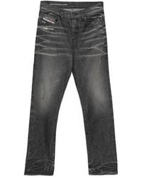 DIESEL - D-Viker Faded Distressed Jeans - Lyst