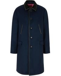 Marni - Jas Met Contrasterende Kraag En Logopatch - Lyst