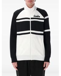 Diadora - Colour-Block Zip-Up Sweatshirt - Lyst