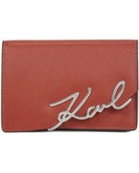 KARL LAGERFELD - Logo-Detail Wallet - Lyst