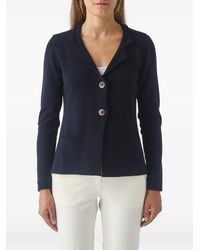 Gran Sasso - Button-Fastening Knitted Jacket - Lyst