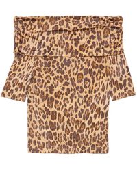 Bimba Y Lola - Leopard-Print T-Shirt - Lyst