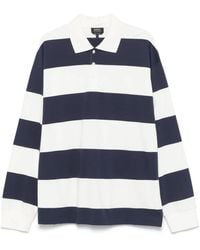 A.P.C. - Gestreiftes Poloshirt - Lyst