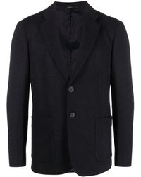 Giorgio Armani - Single-Breasted Tailored Blazer - Lyst