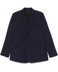 Lanvin - Blazer À Simple Boutonnage - Lyst