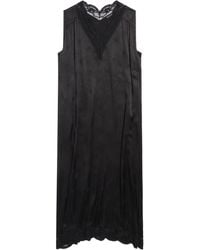 Balenciaga - Bb Classic Monogram Silk Midi Dress - Lyst