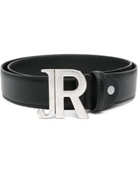 John Richmond - Ceinture À Boucle Logo - Lyst