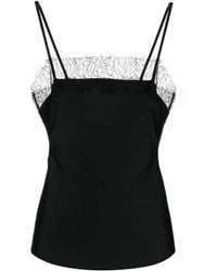 Philosophy Di Lorenzo Serafini - Lace-Trim Sleeveless Top - Lyst