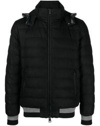 Herno - Quilted-Finish Padded Jacket - Lyst
