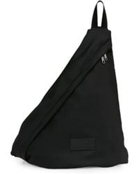 MM6 by Maison Margiela - Logo-Patch Triangular Shoulder Bag - Lyst