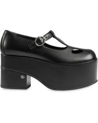 Plataformas Gucci de mujer