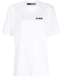ROTATE BIRGER CHRISTENSEN - T-Shirt Mit Pailletten - Lyst