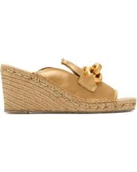 Pedro Garcia - Mules Compensées Oliveta 75 Mm - Lyst