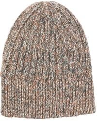 Song For The Mute - Gerippte Beanie Mit Meliertem Effekt - Lyst