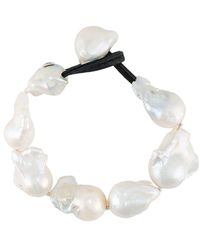 Monies Pearl-embellished Bracelet - White