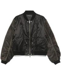 ANDERSSON BELL - Mesh-Sleeve Bomber Jacket - Lyst